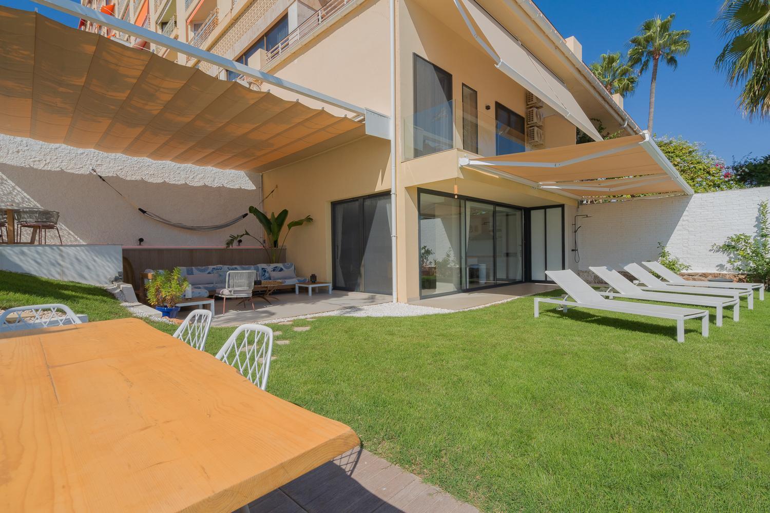 Private 250Sqm Garden Duplex, Jacuzzi, Cinema, Sea View Escape Torremolinos Exterior foto