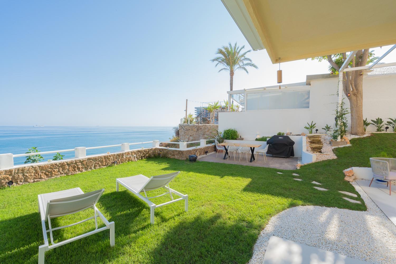 Private 250Sqm Garden Duplex, Jacuzzi, Cinema, Sea View Escape Torremolinos Exterior foto