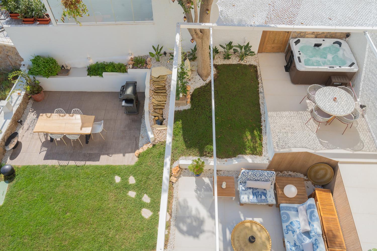 Private 250Sqm Garden Duplex, Jacuzzi, Cinema, Sea View Escape Torremolinos Exterior foto